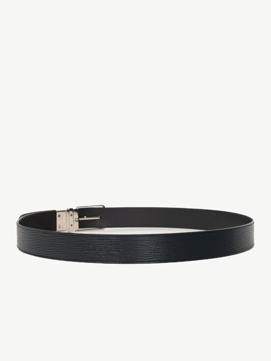 Louis Vuitton Men's Black Epi-Leather Belt - Picture 2 of 6